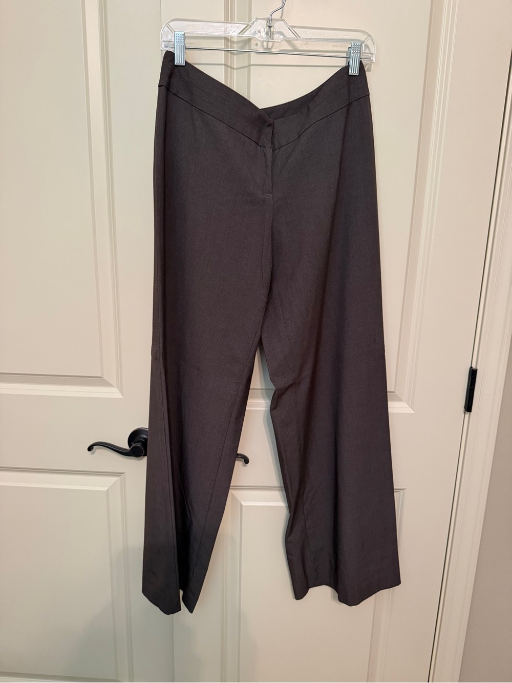 J Jill Brown Wide-Leg Women's Dress Pants 12 Petite